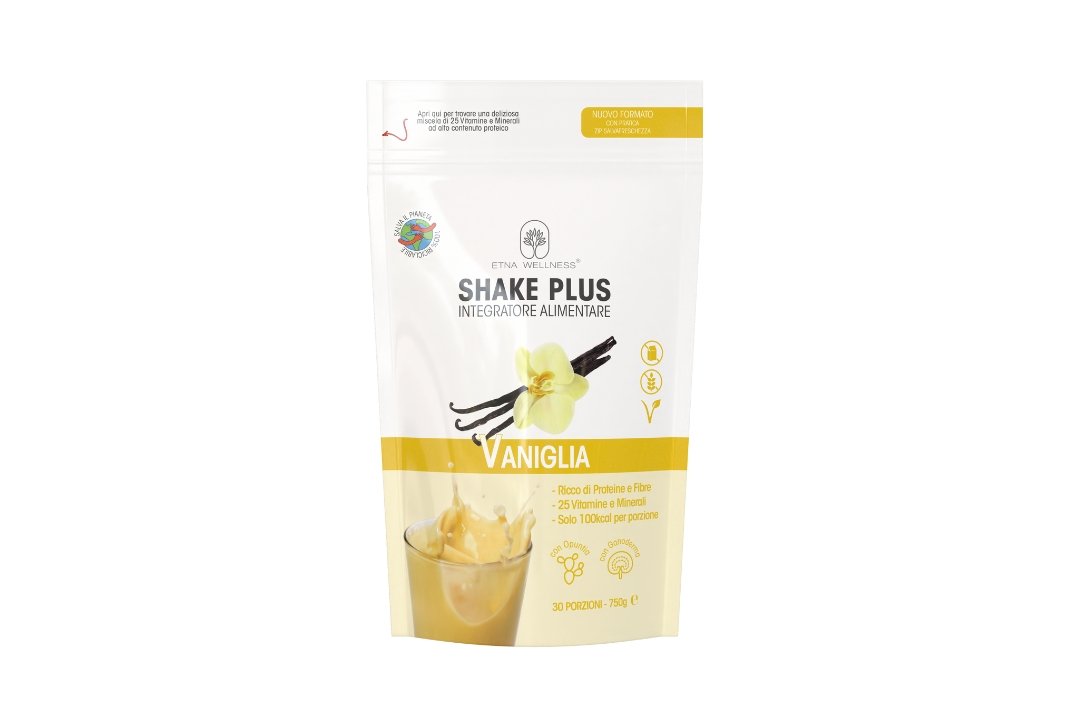 shake proteico low carb cacao Etna Wellness barattolo 450g
