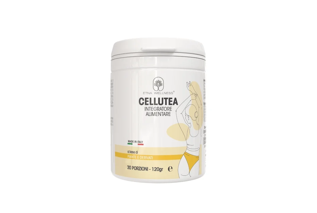 CelluTea tisana anti-cellulite drenante Etna Wellness &ndash; integratore bromelina centella