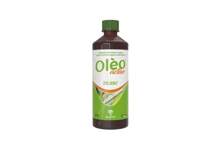 integratore foglie di ulivo pressione metabolismo Ol&egrave;o Active Etna Wellness flacone 1 litro Olixina