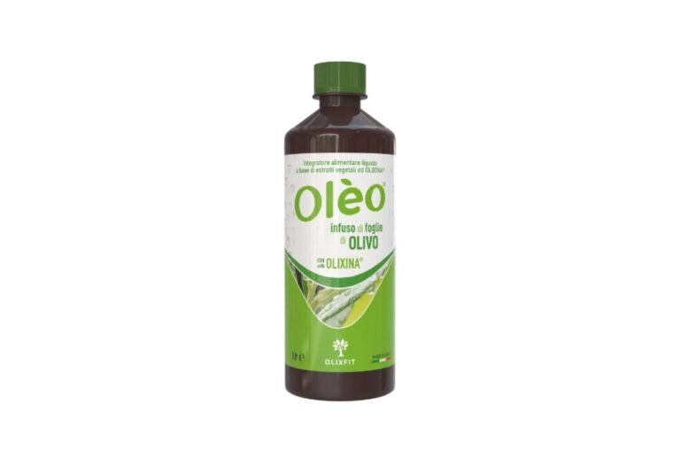 Ole&ograve; integratore foglie di ulivo oleuropeina Etna Wellness bottiglia 1 litro
