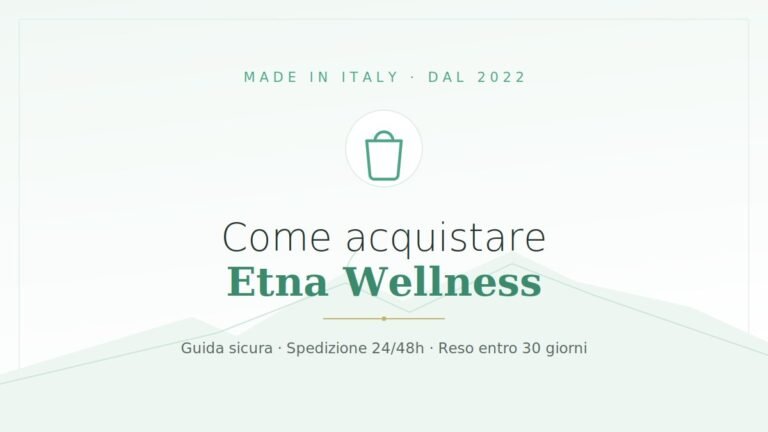 Come acquistare Etna Wellness online in modo sicuro: guida 2026
