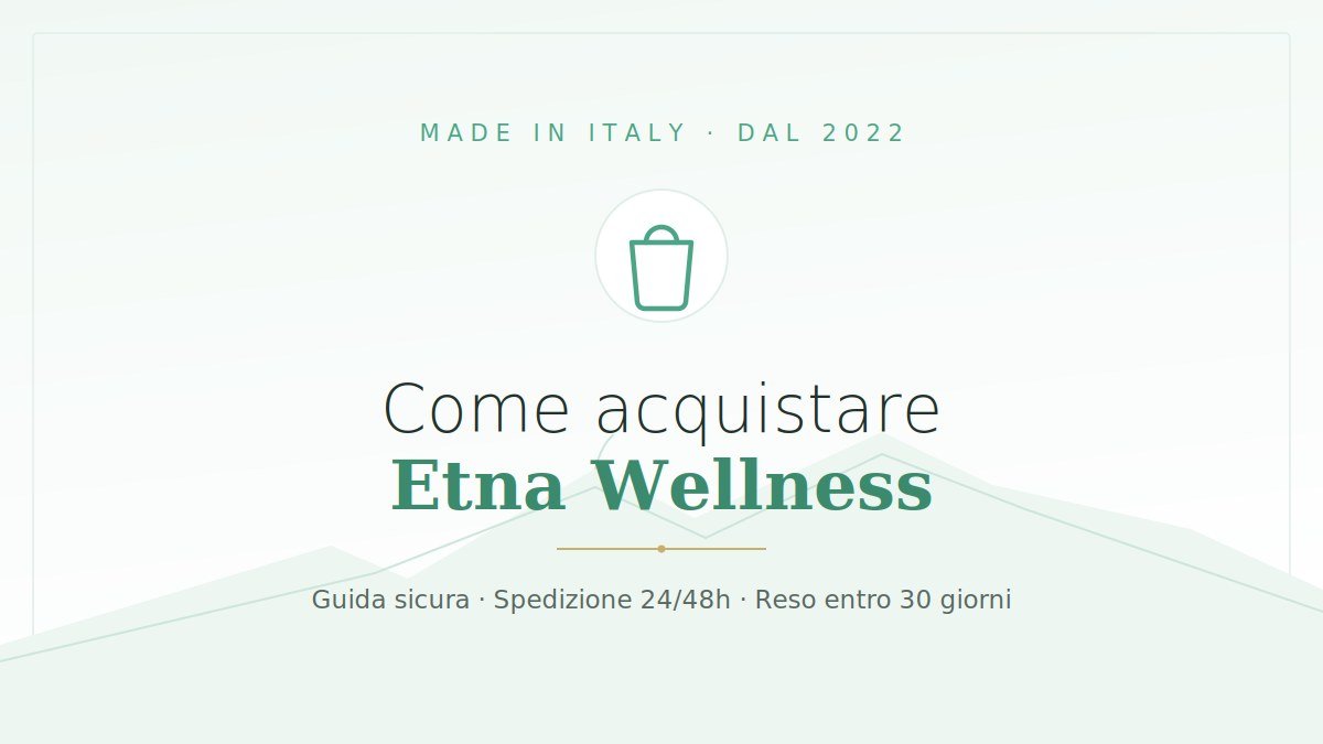 Come acquistare Etna Wellness online in modo sicuro: guida 2026