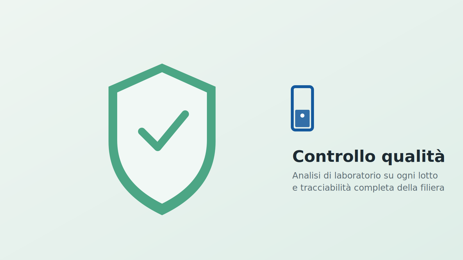 Controllo qualità di laboratorio sui prodotti Etna Wellness certificati e tracciabilità del lotto