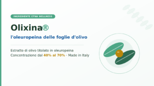 Olixina Etna Wellness: oleuropeina dalle foglie di olivo, estratto titolato 40-70%