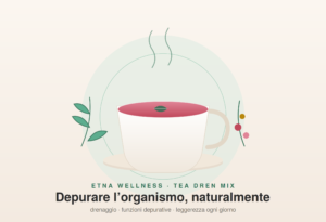 Depurare l'organismo in modo naturale con la tisana drenante Tea Dren Mix Etna Wellness