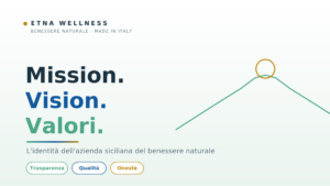 Valori Etna Wellness: mission, vision e principi dell'azienda siciliana di integratori
