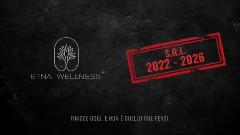 Etna Wellness SPA: timbro rosso S.R.L. 2022-2026 sulla vecchia forma societaria