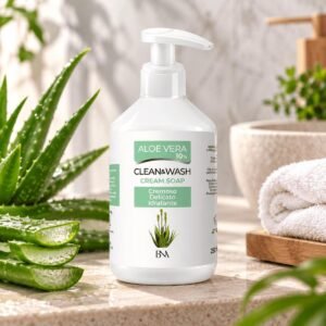 Aloe Vera Clean & Wash Cream Soap Etna Wellness