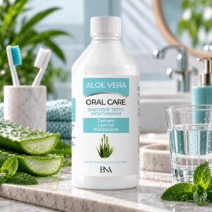 Aloe Vera Oral Care Sensitive Teeth Mouthwash Etna Wellness