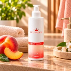 Body Cream Queen Peach Etna Wellness