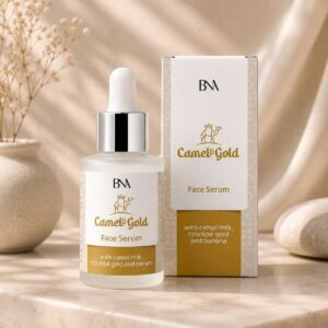 Camel & Gold Face Serum Etna Wellness