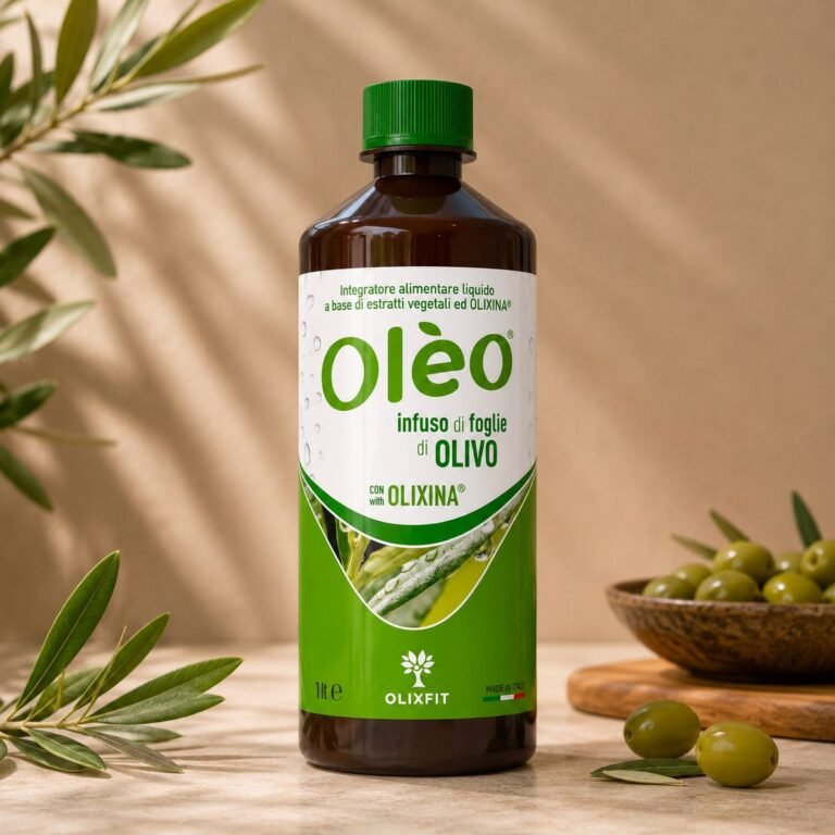 Olèo Etna Wellness integratore alle foglie di ulivo 1 litro