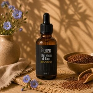 Olio Vegetale di Lino Olio Vegetale di Lino Etna Wellness