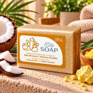 Sapone Artigianale Polvere di Zolfo Etna Wellness